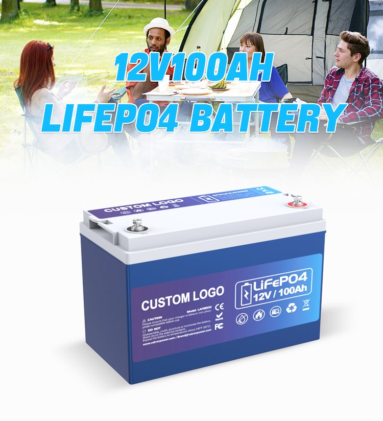 12V 100Ah LiFePO4 Battery - Image 2