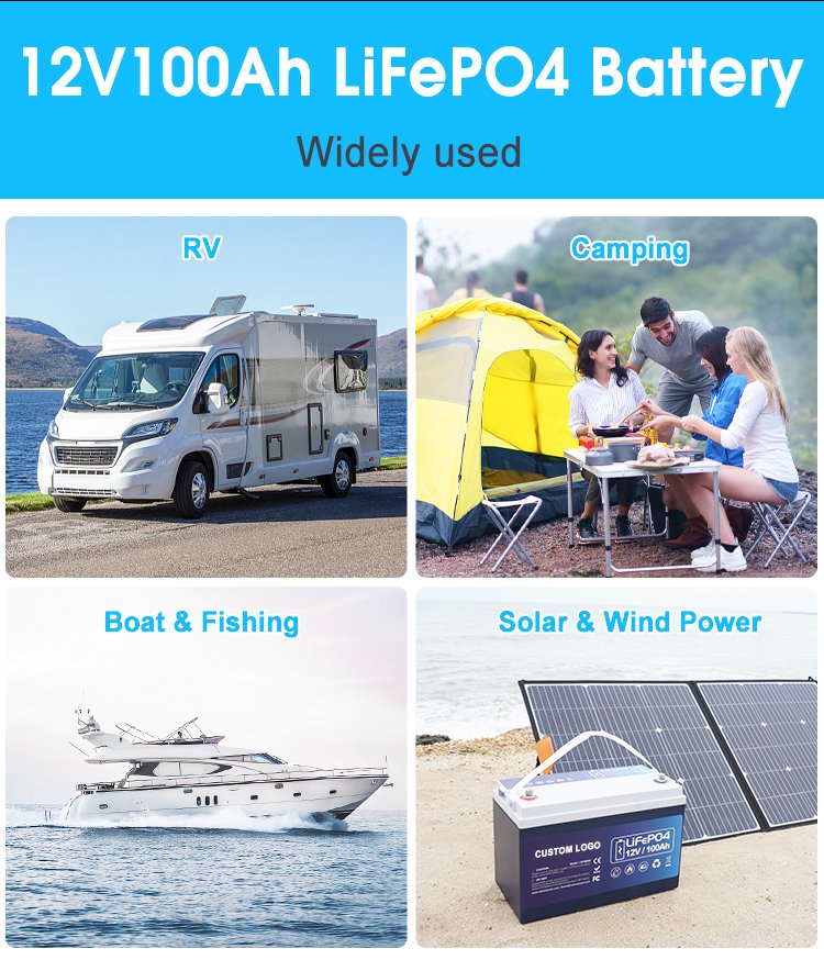 12V 100Ah LiFePO4 Battery - Image 4