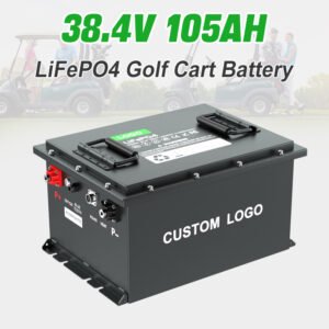 36V 105Ah Mibeike Golf Cart Lithium Iron Phosphate Battery for UTV ATV Buggies with 10 Year Warranty and 5000 Cycles